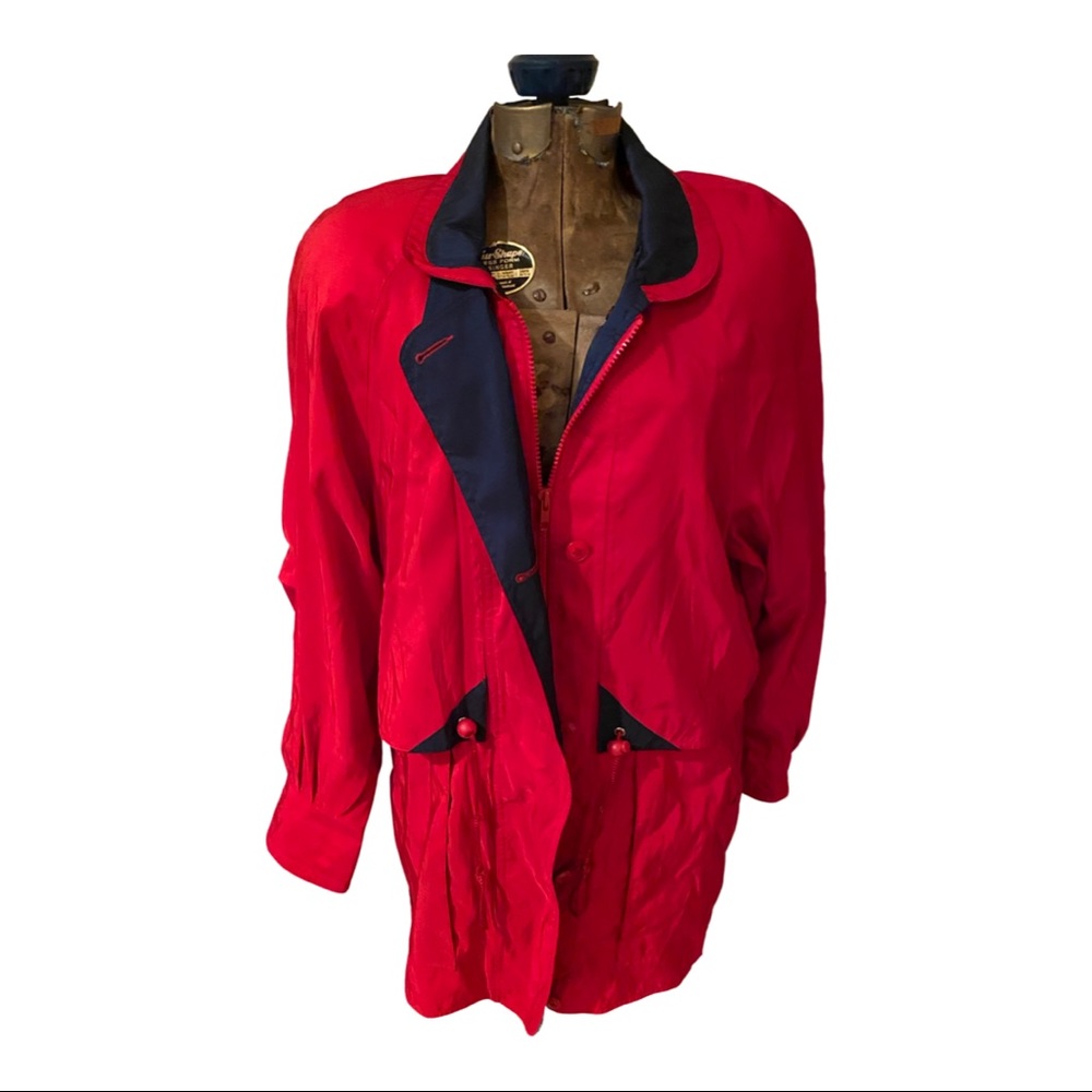 VINTAGE FORECASTER RED JACKET